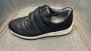 Waldläufer Herren-Klettschuh Schwarz